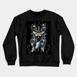 Deer Skull Crewneck Sweatshirt